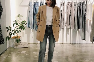 GUEST LIST展示会へ
・
やっぱりいつだってデニムが好き
色や素材やシルエットで見せ方が変わるし時代を感じる！
・
その中でも永遠に好きなスキニーだけど...