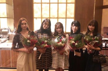 NEXUS様の忘年会にフレッシュエンジェルズも招待して頂きました 最後にサプライズで素敵な花束も頂いてとても嬉しかった… その後は恒例の女子会で寝不足気味笑

...