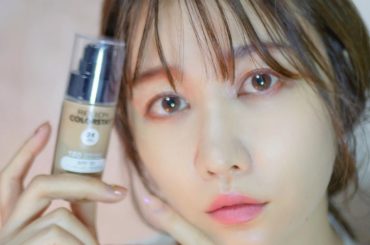 レブロンから.
レブロン人気No.1のファンデーションがグレードアップして
12月上旬に全国発売されるということで、早速旧品と塗り比べしてみました
.

新しく...