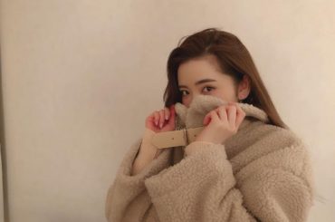 （@j023.official）さんの﻿
オーバーサイズのボアジャケット︎﻿
﻿
めちゃめちゃあったかい！！﻿
首元も暖かくしてくれるから嬉しい﻿
﻿
#j02...