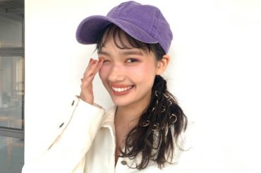 ウインクできないから無理矢理やった。もう少しでできるようになる予定。
ピンクのハイライトが可愛い！...