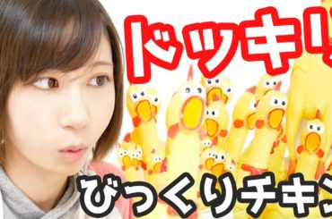 部屋中からびっくりチキンの泣き声がするドッキリ【ゆきりぬ】