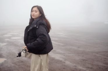 初めてこんな濃い霧に遭遇！
アイスが絶品だったー♡
.
#済州島...