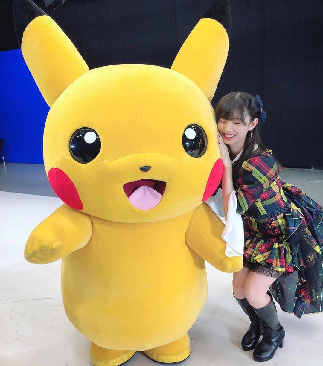 武藤十夢 紅白歌合戦 で楽屋が近くて奇跡的に写真撮ってもらえた幸せ ピカチュウ Pikachu Pokemon Moe Zine