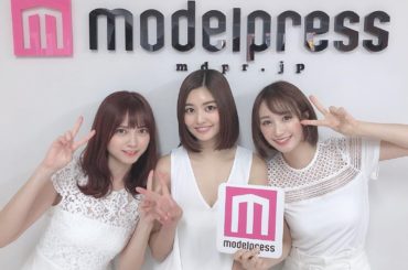 " @modelpress "さんに新年の
ご挨拶してきました
今年もよろしくお願いします！
.
なしこゆめえま
鼻からタグ...