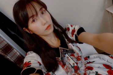 薄いメイクにしました...