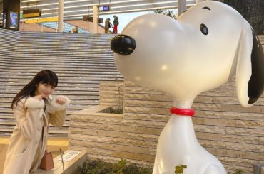 .﻿
駅構内に大きなスヌーピー発見﻿
﻿
Big Snoopy Found in Station﻿
﻿#snoopy #オブジェ #駅 #発見...