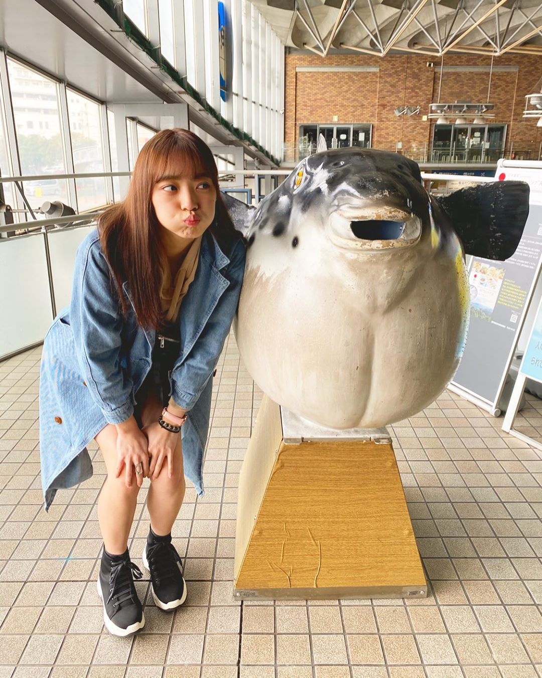 後藤萌咲 O 人生で初フグでした Ruru ふぐ刺し ふぐ 唐戸市場 海鮮 朝活 山口県 下関 グルメ ふぐ料理 美味しかった Moe Zine