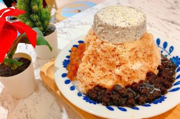 載せるタイミングがなかったので今更ですが
先々週の写真in台北
#タピオカかき氷
.
タピオカ2種類あって
ミルクティーのかき氷もすごく濃厚で
でも一番はごま...