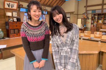 よーいどん見て下さった皆様、ありがとうございました！
サツマイモ最高すぎた、、
高橋真理恵アナウンサーさんと。 #よーいどん #mellow #安納芋　#美味し...