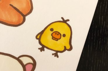 .
#イラスト #リラックマ #コリラックマ #キイロイトリ...