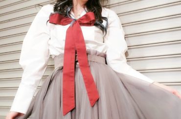 この間撮影で
『モニカ、夜明けだ』の衣装を着させていただきました。

嬉しかったなぁ。 #サステナブル
#モニカ夜明けだ 
#衣装
#akb48...