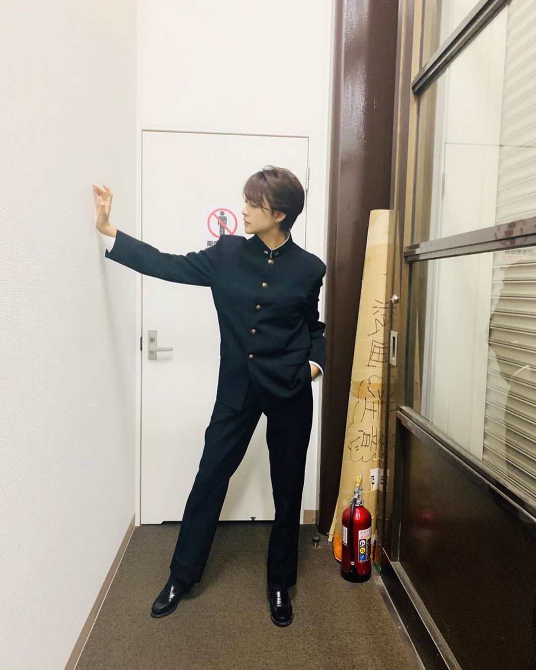 山本美月 昨日は ランチ合コン探偵 観てくださった皆様 ありがとうございました 今週はアマノ屋でしたが 来週は 学ラン 笑 来週も是非観てくださいねぇ Moe Zine