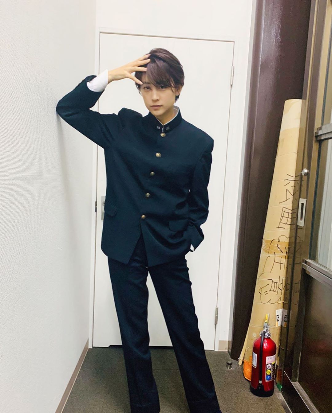 山本美月 昨日は ランチ合コン探偵 観てくださった皆様 ありがとうございました 今週はアマノ屋でしたが 来週は 学ラン 笑 来週も是非観てくださいねぇ Moe Zine