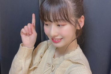 .﻿
お団子ヘアしました 〜 ！﻿
公演でこの髪型をするのは﻿
本当にレアだと思います ♡﻿
﻿
ユニットがOh Baby!という﻿
衣装がPOPなユニットなの...
