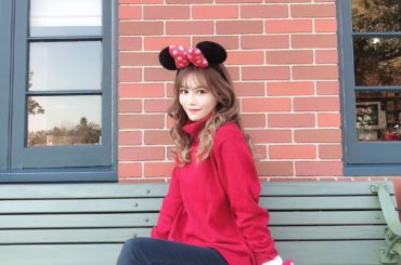 ミニーコーデ﻿
﻿
﻿
ディズニーだから動きやすさ大事ですよね﻿
﻿
普段は中々履かないパンツスタイル﻿
﻿
﻿
﻿
#ディズニーランド #Disneyland...