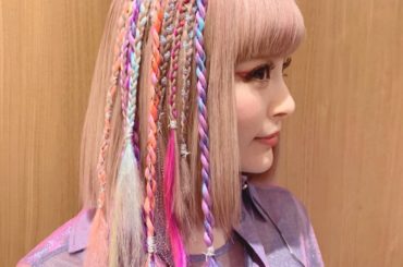 Pastel hair...