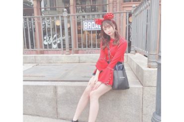 昨日ままがカチューシャ合わせで買ってくれた私服！
#lillilly ##disney #disneysea...