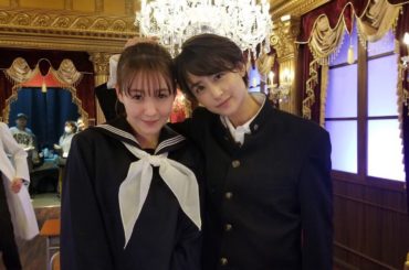 この後よる11時59分からはランチ合コン探偵第６話です！

今夜の妄想劇場は学習塾。
予告公開から反響をいただいていた学ラン姿のオフショットをお届けします！

...