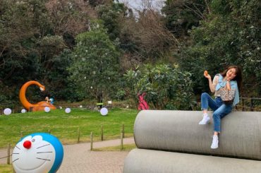 テンションあがったのは、
おなじみ、ドラえもんの土管〜
ここ、座ってみたかったのよ〜
#ドラえもん...