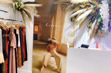 きのう、Laforet原宿 2F container﻿
@crayme_official POP UP SHOP OPENしました﻿
﻿
新作collectio...