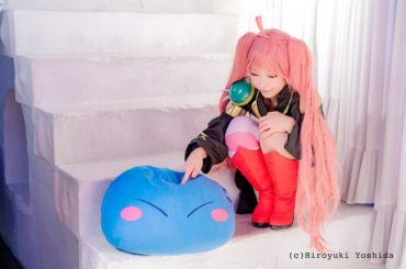 玄光社から発売中のフォトテク別冊「グラビアアーカイブス2020」の中で、
「転生したらスライムだった件」のミリムちゃんの衣装を着用させていただきました！
未公開...