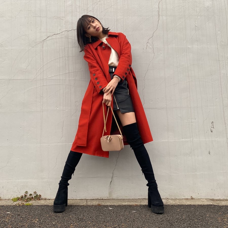 今野由起子 今日のコーデ 私なりのおパリをイメージにコーデを組んでみました コート Furfur Official ニット 韓国 スカート Evri Moe Zine 今野由起子 今日のコーデ 私なりのおパリをイメージにコーデを組んでみました コート Furfur Official ニット 韓国 スカート Evri Moe Zine