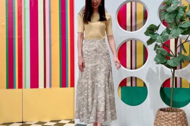 _

@mystrada_official 

#tbs
#王様のブランチ
#mystrada
#マイストラーダ
#tops#skirt
#yellow
#春コ...