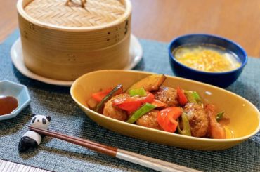 今日の朝ごはん

中華の気分でした

この量食べたらブランチか

#早織飯
#mybreakfast 
#今日の朝ごはん　
#今日のお昼ごはん

#鶏団子の黒酢...