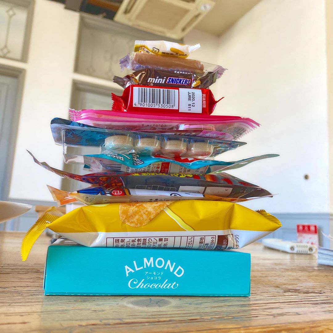 黒木ひかり お菓子タワー Moe Zine