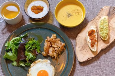 今日の朝ごはん

冷蔵庫の食材使い切れた！

#早織飯
#mybreakfast 
#今日の朝ごはん

#ブルスケッタ
#クリームチーズトマト
#アボカドレモン...