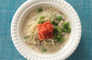 【かんたん︎豆乳スープのたらこうどん】
.
冷凍食材を上手に使って超楽チン時短
.
.
-材料-
・冷凍うどん 1食分
・たらこ 1/2腹(薄皮から外す)
(豆...