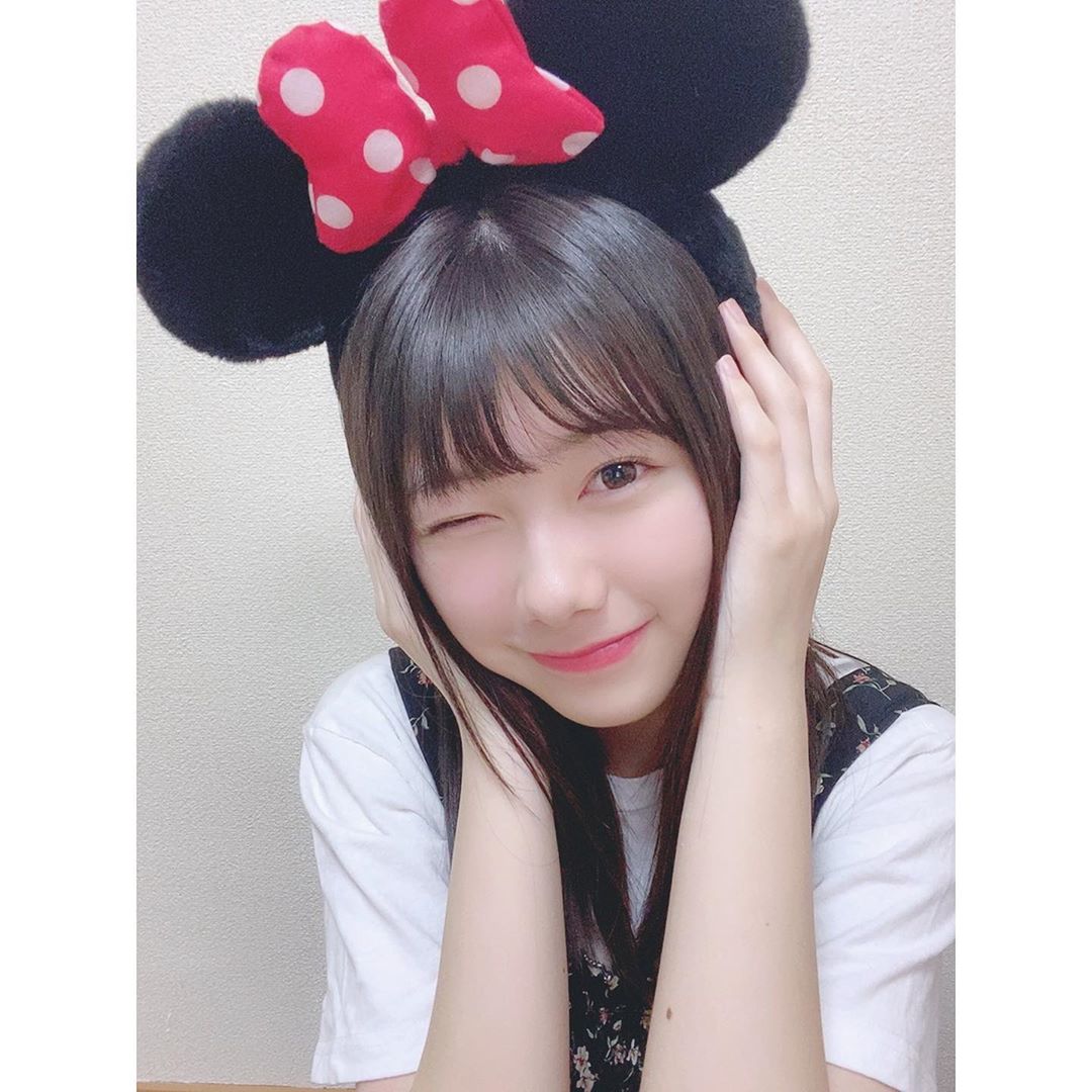 千葉恵里 カチューシャ被って撮ってみた ディズニー行きたいな Moe Zine