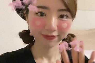 レアなヘアアレンジで配信〜...