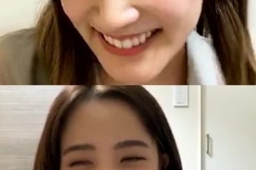 加藤玲奈ちゃんとインスタライブです...