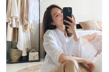 寝室﻿
3枚目がbefore！﻿
﻿
床に白いフロアタイルを敷き詰めて﻿
ラグを敷いただけで雰囲気がガラッと変わった﻿
﻿
今までは隠してたラックとスーツケース...