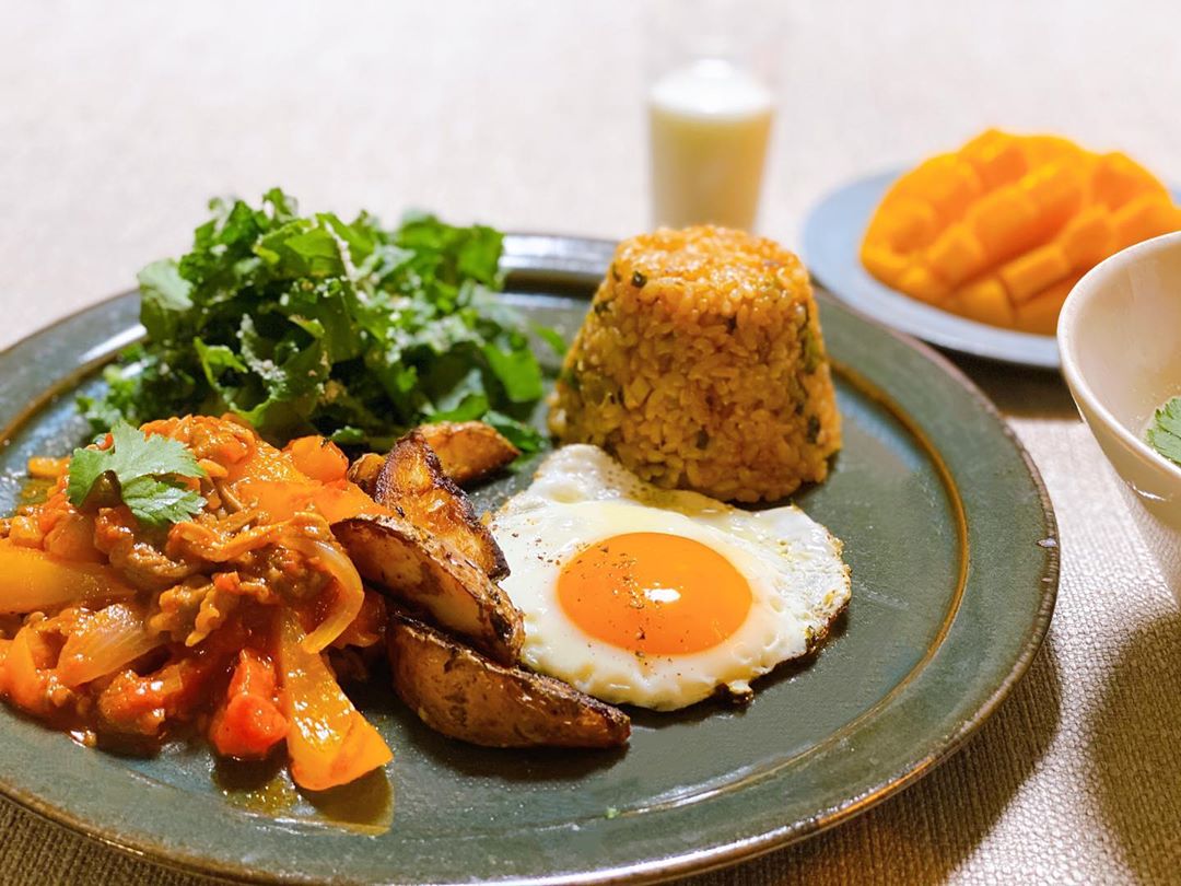渡辺早織 今日の朝ごはん パナマの朝食をイメージしました 早織飯 Mybreakfast 今日の朝ごはん 世界の朝ごはんシリーズ サンコーチョ Moe Zine