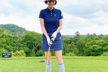 ネイビーコーデ﻿
久々に太陽サンサン浴びて、﻿
思いっきり身体動かせて、﻿
さいっこうに楽しかった ﻿
﻿
#依吹怜の目指せゴルフコロッセオ﻿
﻿
#g...