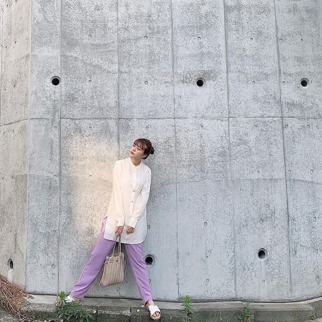井口綾子 あったかいから明るい色が着たくなる 靴以外全部zaraです Moe Zine