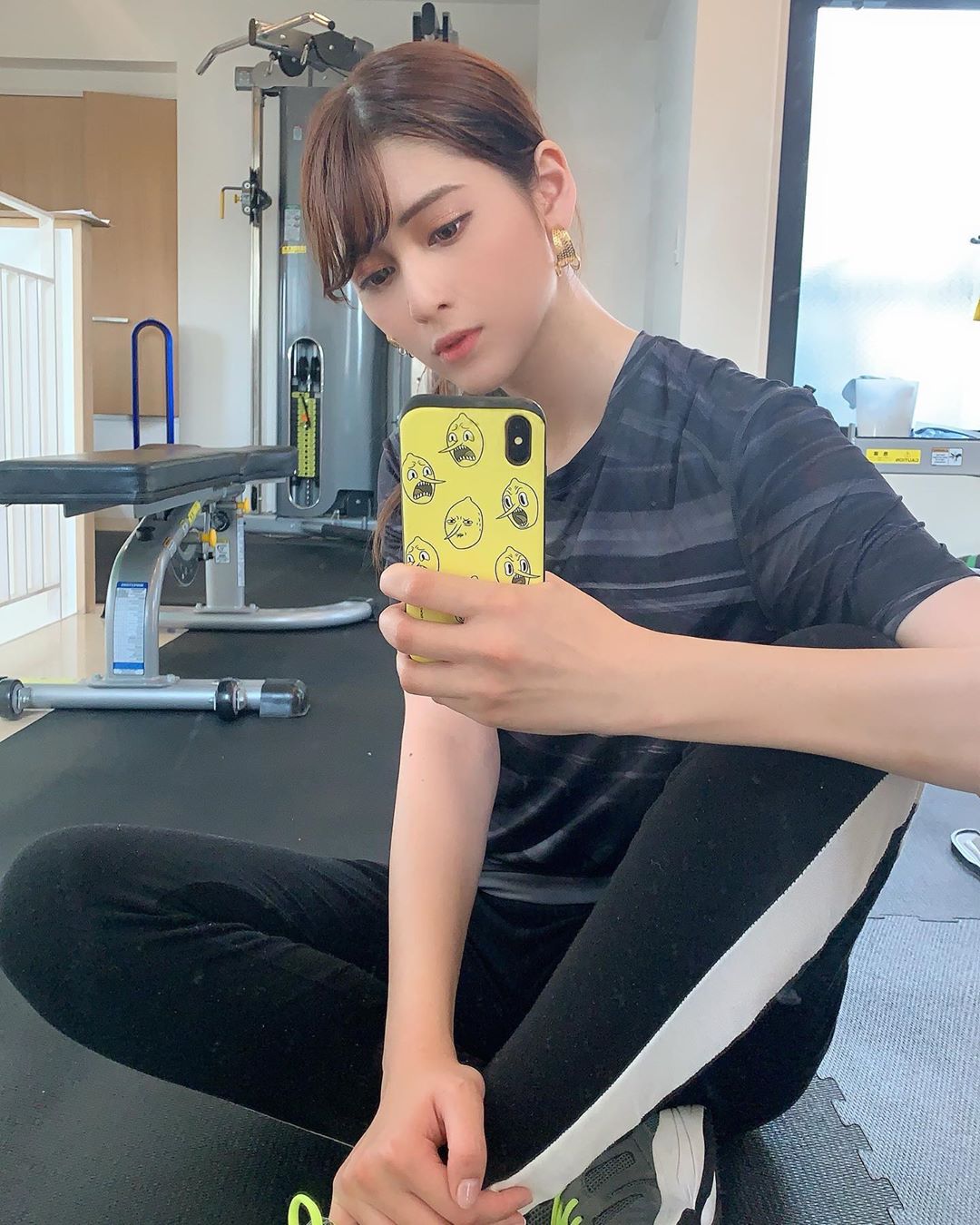 アンジェラ芽衣 久しぶりにトレーニングできてとっても満足楽しかった アンジェラ芽衣 自撮り Selfie Selfie 写真 Photo ジム Gym Moe Zine アンジェラ芽衣 久しぶりにトレーニングできてとっても満足楽しかった アンジェラ芽衣 自撮り Selfie Selfie 写真 Photo ジム Gym Moe Zine