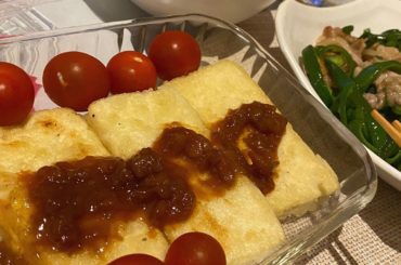 この前豆腐ステーキ使ったよ︎...