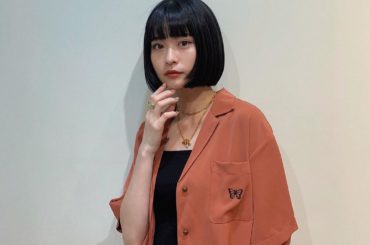 カットとインナーも暗くしました︎
羽織にしても可愛い開襟シャツ♡

thanks @whyte_hamamoto 

#rukahiootd
#rukahi...