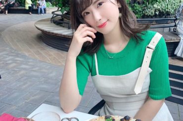 
テラスで 𝘱𝘪𝘻𝘻𝘢 ﻿
﻿
この日のワンピは @randa_pic のだよ〜﻿
肩がアシンメトリーな デザインなの﻿
展示会で オーダーしてたワンピ！﻿
...