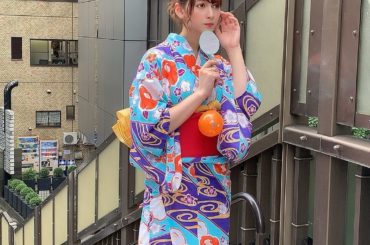 今日は浴衣着た﻿
浴衣チェキ、まっててね〜〜〜！！！﻿
﻿
#アンジェラ芽衣 #写真 #photo #浴衣 #浴衣女子 #浴衣姿...