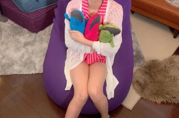 good morning﻿
﻿
yogibo CM撮影オフショットその2です﻿
笑いの絶えない現場でめっちゃ楽しかったなぁ﻿
﻿
このルームウェアとハギボーちゃ...