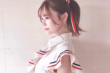 この長さでもポニーテール出来た﻿
﻿
﻿
実は、ワンピースの胸元につけるリボンを﻿
頭に付けてみたんだ﻿
﻿
髪飾りと洋服がお揃いなのが凄く好きて...