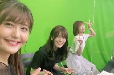 #ドルフロ2周年　特番ご視聴ありがとうございました♡
ソーシャルディスタンスだったので、同じ場所だった3人で

加隈亜衣ちゃんは、甘ブリの時から他のスタジオで会...