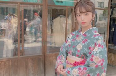 梅雨あけましたね〜嬉しい！﻿
1日の気分が、わりと天気に左右されるタイプ﻿
だからカンカン照りの晴れが大好きです♡﻿
﻿
浴衣や、着物が着たくなります﻿
今年は...