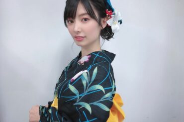 昨日の #うたコン で着た浴衣
今年初浴衣でした！
大人な感じ
.
.
#akb48 #浴衣 #浴衣ヘアアレンジ #浴衣女子...