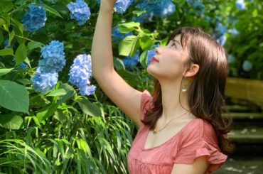 ﻿
やっと 長い梅雨が明けた〜 夏だ〜﻿
暑いけど ハッピー！﻿
﻿
ハート型の紫陽花﻿
﻿
﻿
#紫陽花  #アジサイ﻿
#明月院ブルー  #明月院  #...